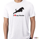 I Love My Portuguese Water Dog Tee Shirt