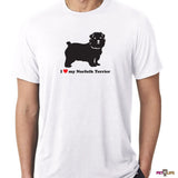 I Love My Norfolk Terrier Tee Shirt