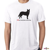 I Love My Australian Cattle Dog Tee Shirt