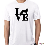 Love Australian Cattle Dog Tee Shirt