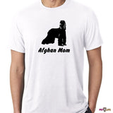 Afghan Hound Mom Tee Shirt