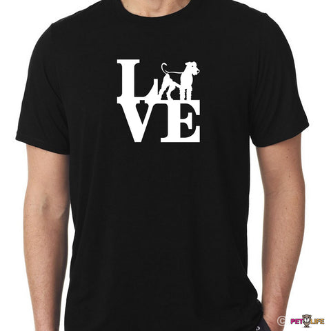 Love Airedale Tee Shirt