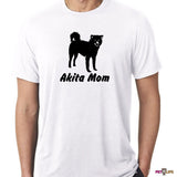 Akita Mom Tee Shirt