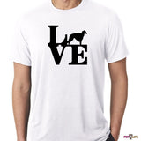 Love Borzoi Tee Shirt