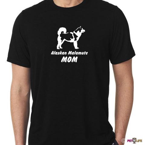 Alaskan Malamute Mom Tee Shirt