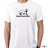 Basset Hound Mom Tee Shirt