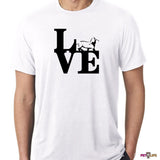 Love Basset Hound Tee Shirt
