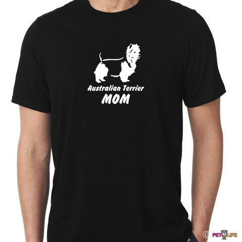 Australian Terrier Mom Tee Shirt