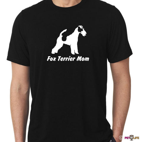Fox Terrier Mom Tee Shirt