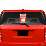 In Case of Emergency Rescue My Lhasa Apso Sticker