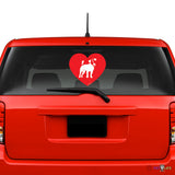 Love Jack Russell Terrier Sticker