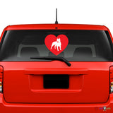 Love Pit Bull Sticker