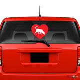 Love Bloodhound Sticker