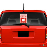 In Case of Emergency Rescue My Chow Chow Sticker