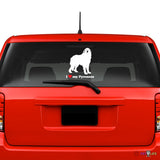 I Love My Great Pyrenees Sticker