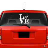 Love English Pointerpark Sticker