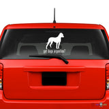 Got Dogo Argentino Sticker