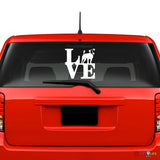 Love Jack Russell Terrierpark Sticker