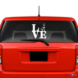 Love Miniature Pinscherpark  Sticker