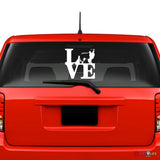 Love Border Colliepark  Sticker